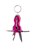 Multi-Tool Pink Keychain (Customizable)