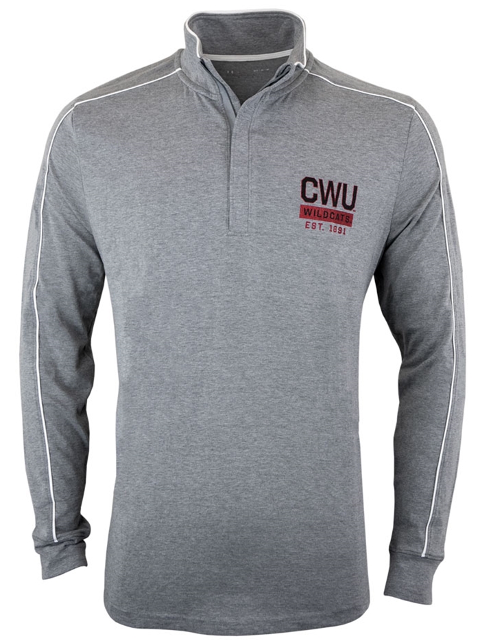 Wildcat Shop UA Light Gray CWU 1 4 Zip