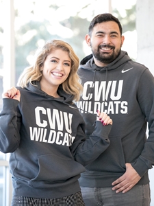 CWU Wildcats Nike Hood
