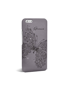 iPhone 6 Grey butterfly Snap on