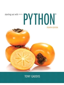 STARTING OUT W/PYTHON-W/ACCESS