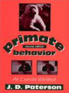 PRIMATE BEHAVIOR-EXERCISE WORKBOOK-W/CD