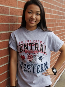 Central Vs Western Rival Basketball Tshirt