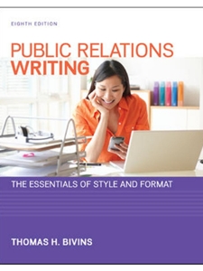 PUBLIC RELATIONS WRITING