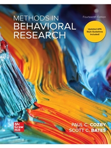 IA:PSY 301: METHODS IN BEHAVIORAL RESEARCH