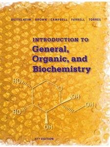 INTRO.TO GENERAL,ORGANIC AND BIOCHEMISTRY