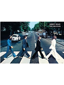 POSTER - BEATLES ABBEY ROAD