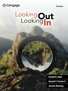 IA:CDFS/PSY 235: LOOKING OUT, LOOKING IN