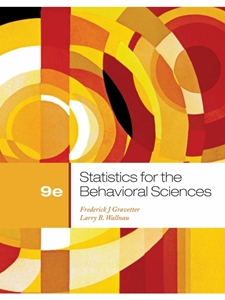 STATISTICS F/BEHAVIORAL SCIENCES(LOOSE)