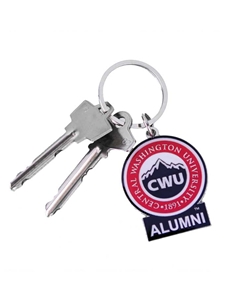 Alumni Keychain CWU Seal