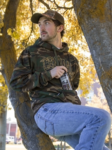 Central Camo hood Koozie included!