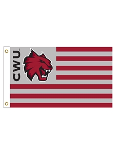 CWU Striped Flag