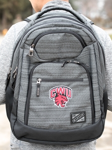 CWU Wildcats Black Backpack