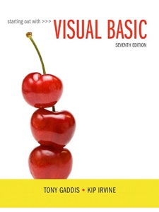 STARTING OUT W/VISUAL BASIC-W/ACCESS