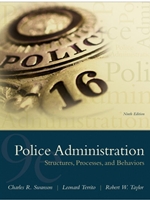 IA: POLICE ADMINISTRATION STRUCTURES, PROCESSES AND BEHAVIORS