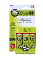 Onyx Green Glue Sticks 3 Pack