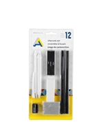 Charcoal Drawing Set 12-Piece