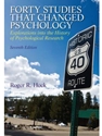 FORTY STUDIES THAT CHANGED PSYCHOLOGY