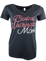 Central Washington Mom Vneck Tshirt