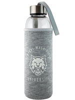 18oz. Glass Bottle w/ Sweatshirt Cover