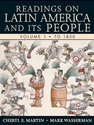 READINGS ON LATIN AMER.+ITS PEOPLE,V.1