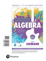 IA LL UPG ELEMENTARY+INTERMEDIATE ALGEBRA (LOOSE)