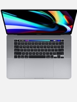 16-inch MacBook Pro with Touch Bar: 2.3GHz 8-core 9th-generation Intel Core i9 processor, 1TB