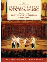 NORTON ANTHOLOGY OF WESTERN MUSIC