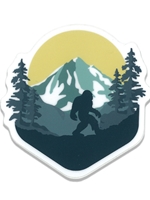 Outdoor Sasquatch Sticker