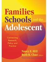 FAMILIES, SCHOOLS, AND THE ADOLESCENT
