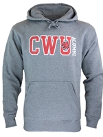 CWU Alumni Graphite Hood Sweatshirt