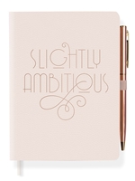 Slightly Ambitious Journal with Pen