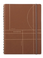 Cognac Circle Grid Large Workbook