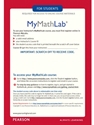 MYMATHLAB -- GLUE-IN ACCESS CARD, 2/E