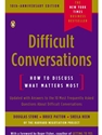 DIFFICULT CONVERSATIONS-10TH ANNIV.ED.