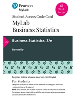 (EBOOK) BUSINESS STATISTICS-MYLAB ACCESS 18 WEEK STANDALONE ACCESS CARD