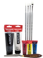 Acrylic Paint Basics Set 7 pc