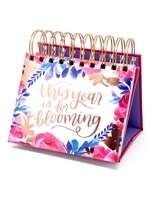 Hand Lettered Pepetual Desk Calendar