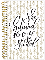 2020-21 She Believed Planner