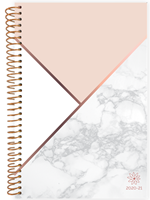 2020-21 Color Block Marble Planner