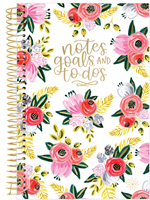 Rustic Bloom To Do Planning Notebook
