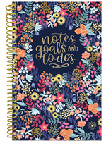Floral Dots To Do Planning Notebook