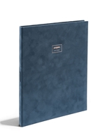 Storm Velvet Large Padfolio