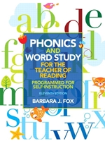 IA:ELEM 331: PHONICS AND WORD STUDY FOR THE TEACHER OF READING