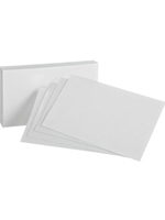 Blank Index Cards -- 3 x 5
