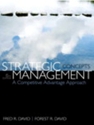 STRATEGIC MANAGEMENT:CONCEPTS..W/ACCESS