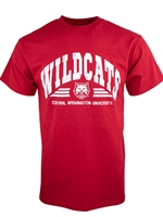 CWU Wildcats Crimson Tee
