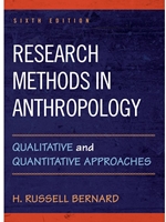 RESEARCH METHODS IN ANTHROPOLOGY