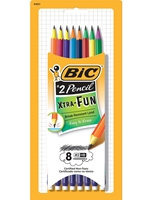 BIC Xtra Fun Presharpened Wooden Pencils