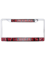 CWU Wildcats License Plate Frame